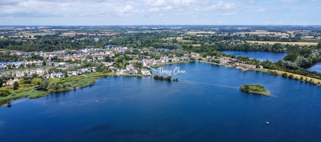 Daisy Chain Cotswold Family Holidays Aerial View Lower Mill Estate